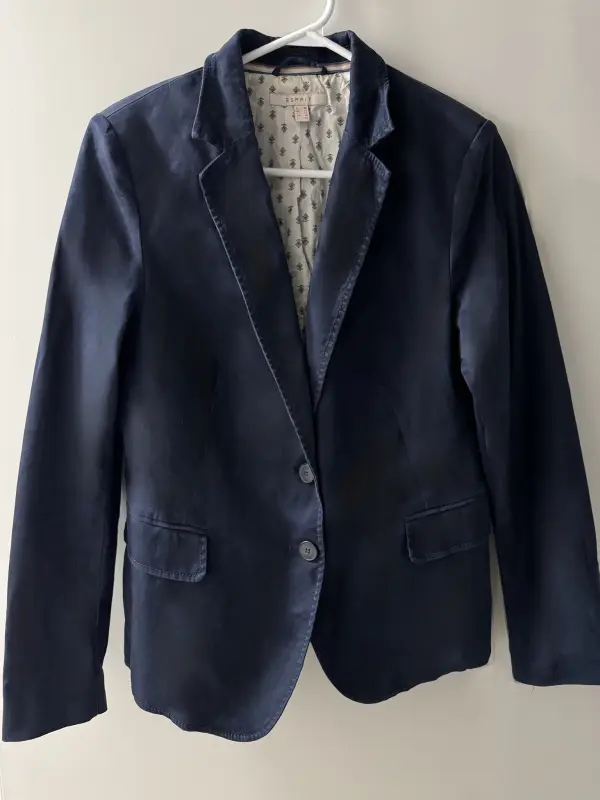 Blazer azul oscuro de marca ESPRIT