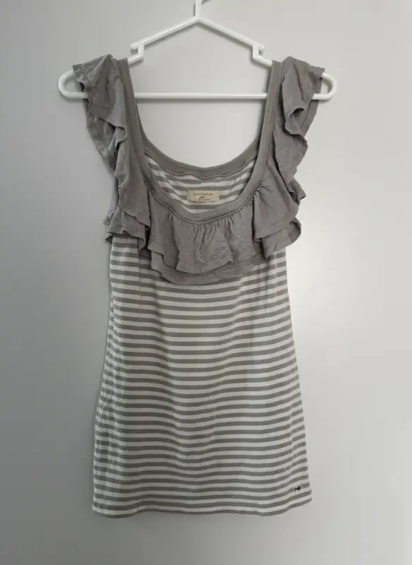 Blusa de rayas gris y blanco KIDSMADEHERE talla S