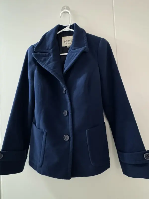 Abrigo azul talla S/M