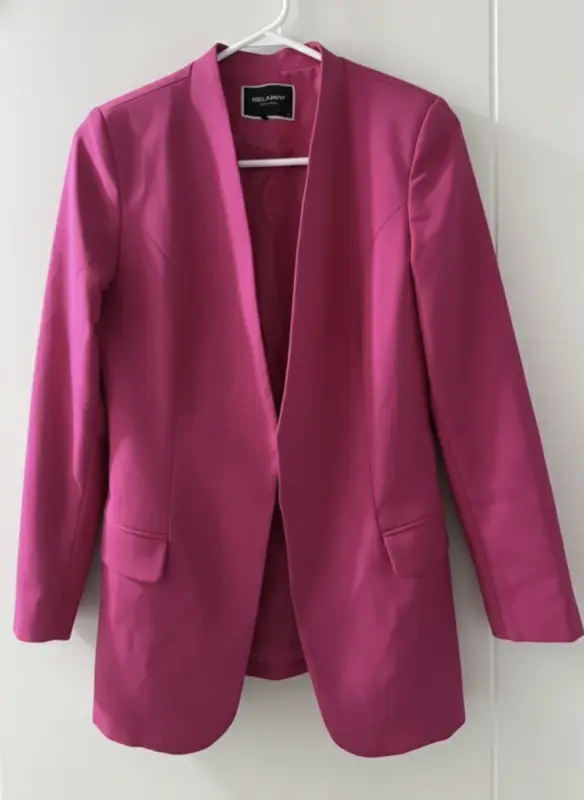 Blazer rosado talla M