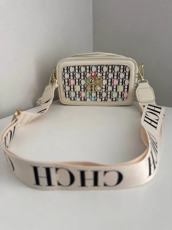 Cartera crossbody carolina herrera blanco